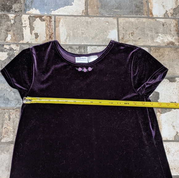 Blueberi Boulevard Girl's Size 12 Purple Dress Jacket Floral - Picture 10 of 10